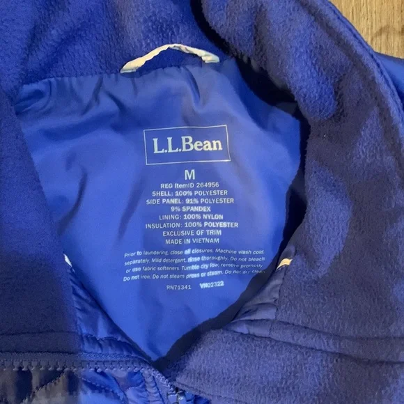 L.L. Bean puffer Jacket women’s size Medium - Picture 2 of 6